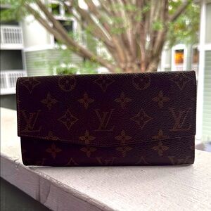 Louis Vuitton Brown Monogram Bifold Wallet